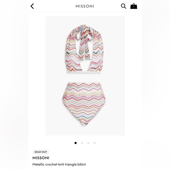 Missoni Bikini Swim 36 - Picture 6 of 6